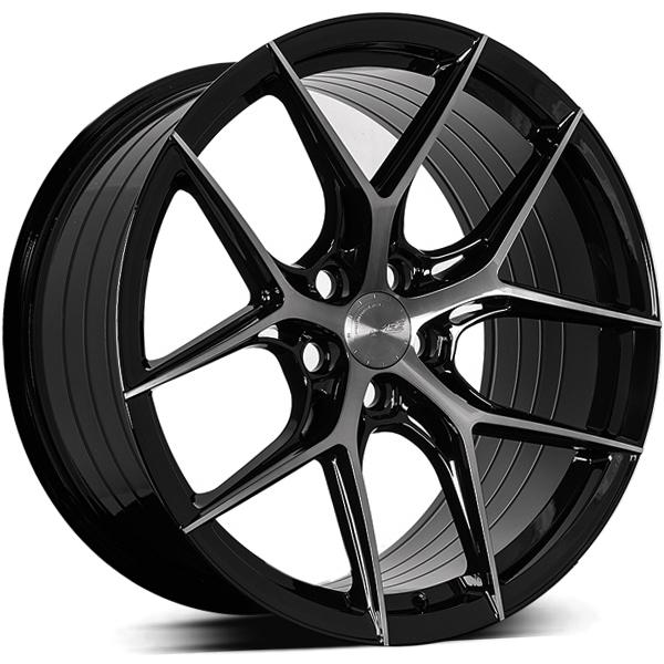 ABS F5 DARK TINT/MACHINED FACE