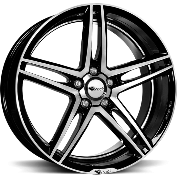 BROCK B33 BLACK FULL POLISH BROCK B33 BLACK FULL POLISH