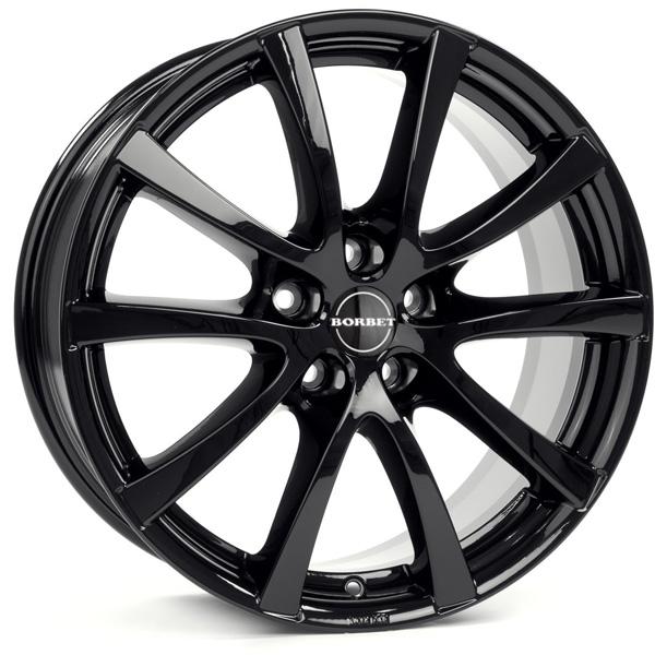 BORBET LV4 BLACK GLOSSY BORBET LV4 BLACK GLOSSY