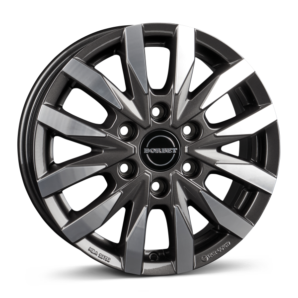 BORBET CW6 MISTRAL ANTHRACITE GLOSS POL