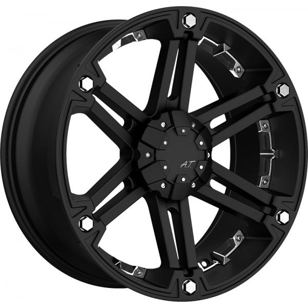 DIRT A.T D01 FLATBLACK CHROME INSERTS