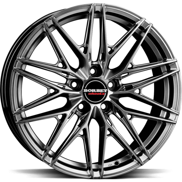 BORBET FB1 HYPER BLACK SILV