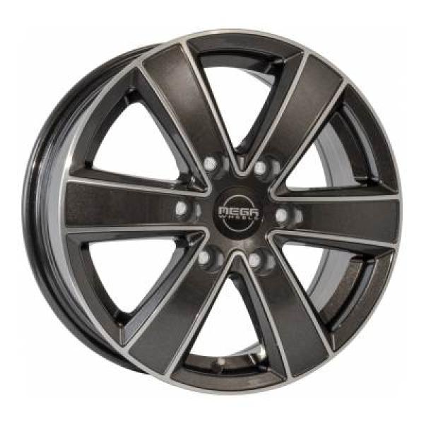 MEGA HERCULES 6 ANTHRACITE GREY FRONT POLISHED MEGA HERCULES 6 ANTHRACITE GREY FRONT POLISHED