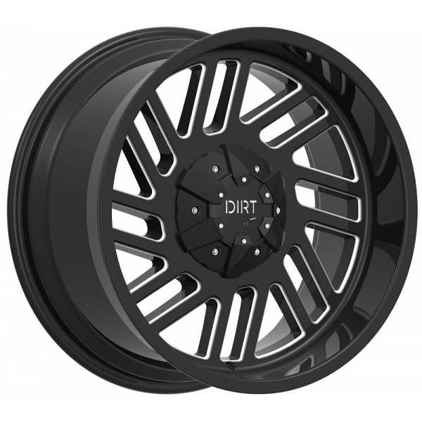 DIRT A.T D57 GLOSSBLACK MILLED