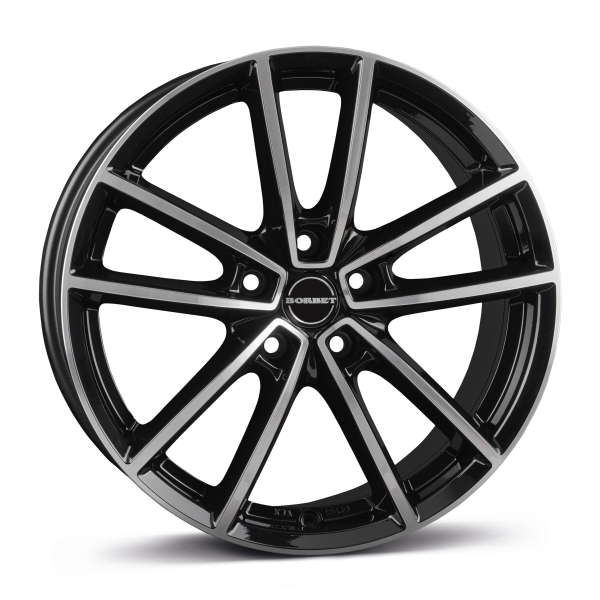 BORBET W BLACK POLISHED GLOSSY BORBET W BLACK POLISHED GLOSSY