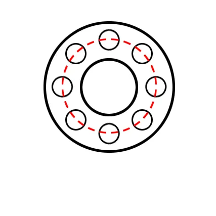 ympyrä-8-pultti