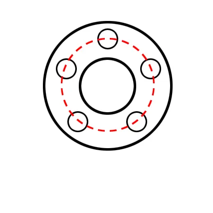 ympyrä-5-pultti